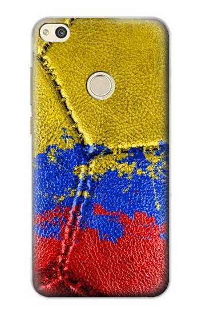 S3306 Colombia Flag Vintage Football Graphic Case Cover Custodia per Huawei P8 Lite (2017)