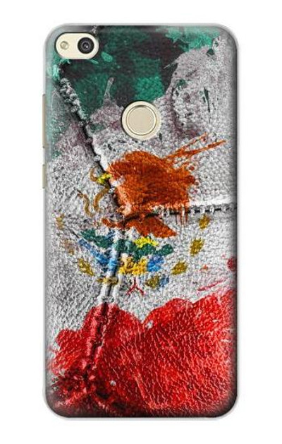 S3314 Mexico Flag Vinatage Foorball Graphic Case Cover Custodia per Huawei P8 Lite (2017)