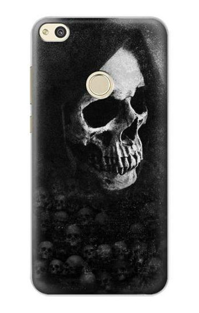 S3333 Death Skull Grim Reaper Case Cover Custodia per Huawei P8 Lite (2017)