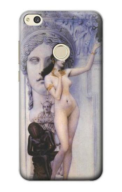 S3353 Gustav Klimt Allegory of Sculpture Case Cover Custodia per Huawei P8 Lite (2017)