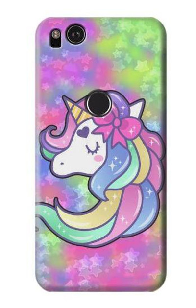 S3264 Pastel Unicorn Case Cover Custodia per Google Pixel 2