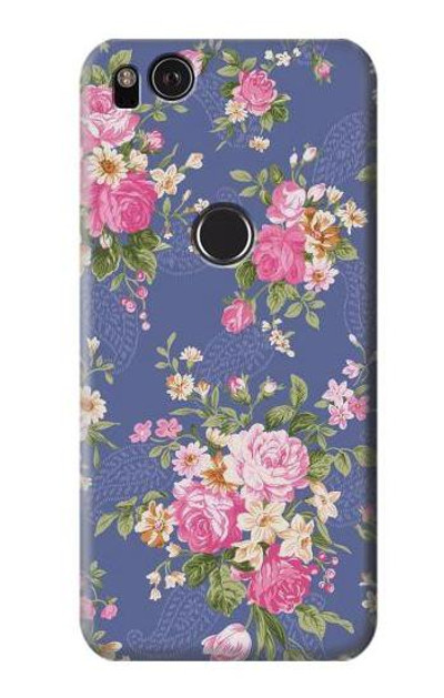 S3265 Vintage Flower Pattern Case Cover Custodia per Google Pixel 2