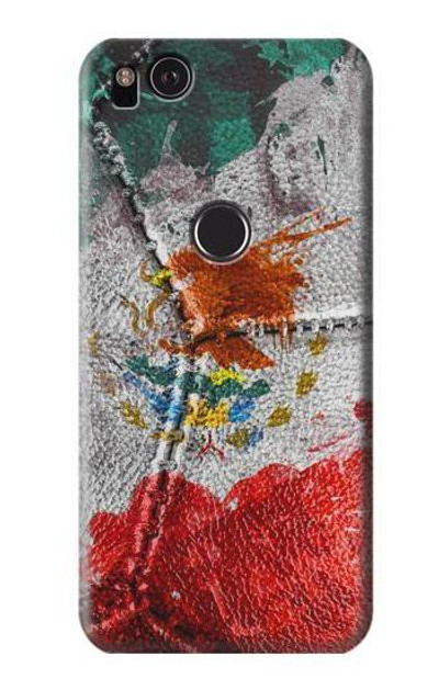 S3314 Mexico Flag Vinatage Foorball Graphic Case Cover Custodia per Google Pixel 2