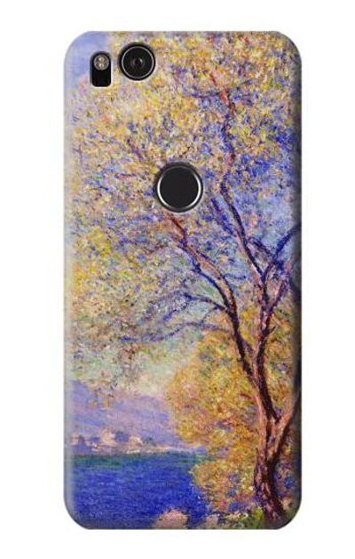 S3339 Claude Monet Antibes Seen from the Salis Gardens Case Cover Custodia per Google Pixel 2