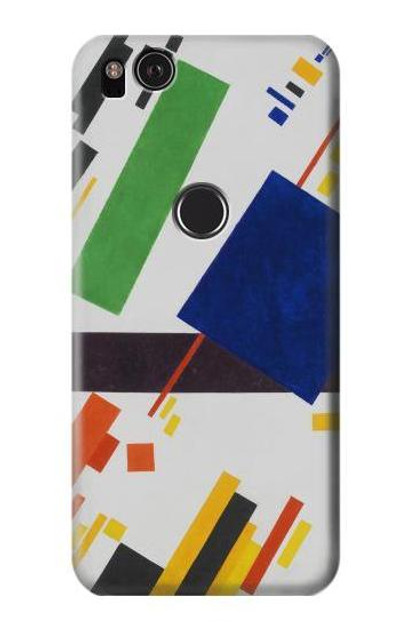 S3343 Kazimir Malevich Suprematist Composition Case Cover Custodia per Google Pixel 2