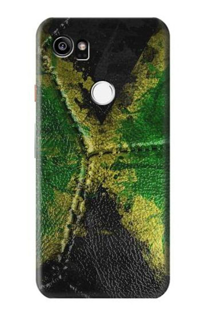 S3319 Jamaica Flag Vintage Football Graphic Case Cover Custodia per Google Pixel 2 XL