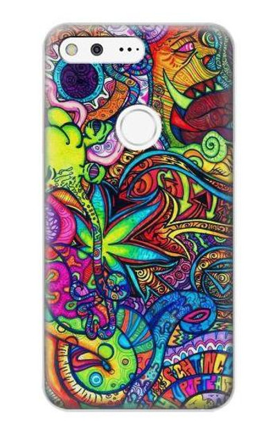 S3255 Colorful Art Pattern Case Cover Custodia per Google Pixel XL