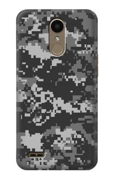 S3293 Urban Black Camo Camouflage Case Cover Custodia per LG K10 (2018), LG K30