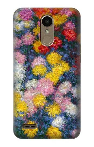 S3342 Claude Monet Chrysanthemums Case Cover Custodia per LG K10 (2018), LG K30