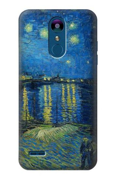 S3336 Van Gogh Starry Night Over the Rhone Case Cover Custodia per LG K8 (2018)