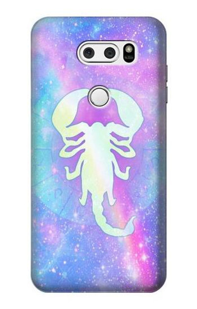 S3267 Zodiac Scorpio Case Cover Custodia per LG V30, LG V30 Plus, LG V30S ThinQ, LG V35, LG V35 ThinQ