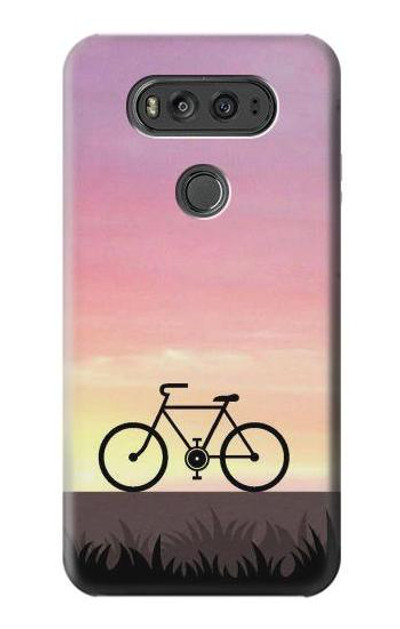 S3252 Bicycle Sunset Case Cover Custodia per LG V20