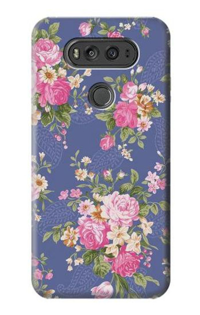 S3265 Vintage Flower Pattern Case Cover Custodia per LG V20