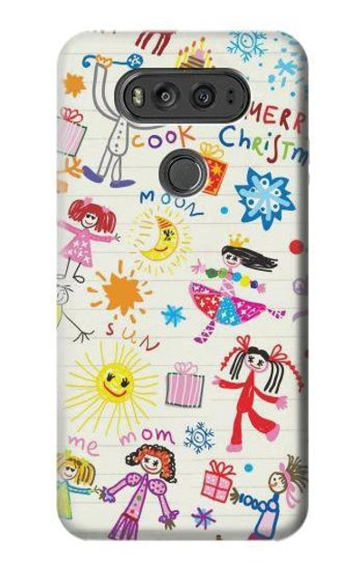 S3280 Kids Drawing Case Cover Custodia per LG V20