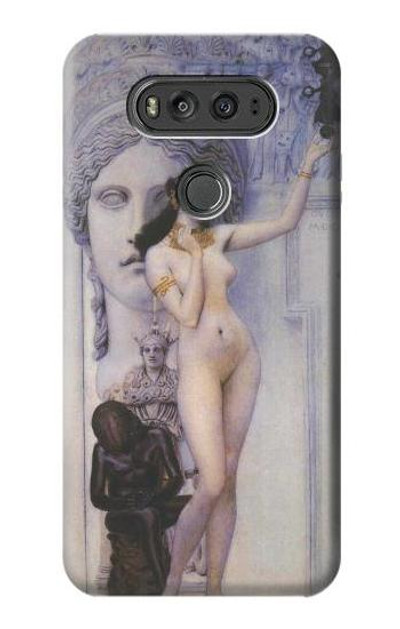 S3353 Gustav Klimt Allegory of Sculpture Case Cover Custodia per LG V20
