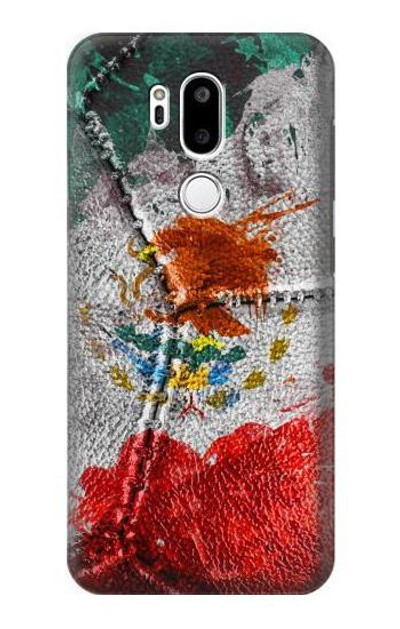 S3314 Mexico Flag Vinatage Foorball Graphic Case Cover Custodia per LG G7 ThinQ