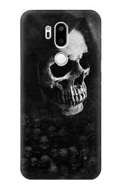 S3333 Death Skull Grim Reaper Case Cover Custodia per LG G7 ThinQ