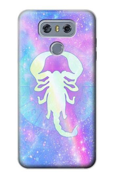 S3267 Zodiac Scorpio Case Cover Custodia per LG G6