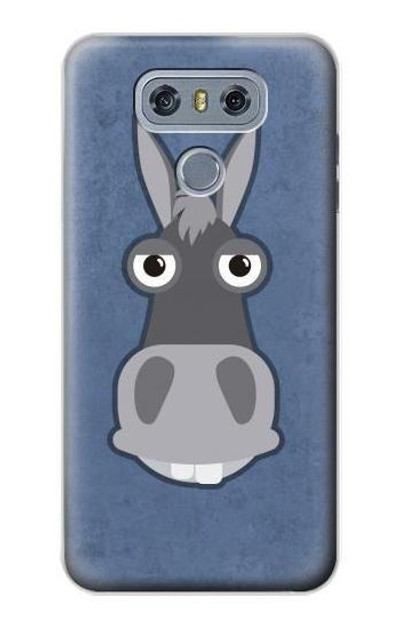 S3271 Donkey Cartoon Case Cover Custodia per LG G6