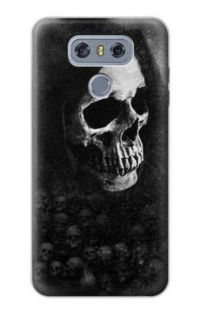 S3333 Death Skull Grim Reaper Case Cover Custodia per LG G6