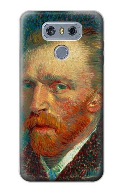S3335 Vincent Van Gogh Self Portrait Case Cover Custodia per LG G6