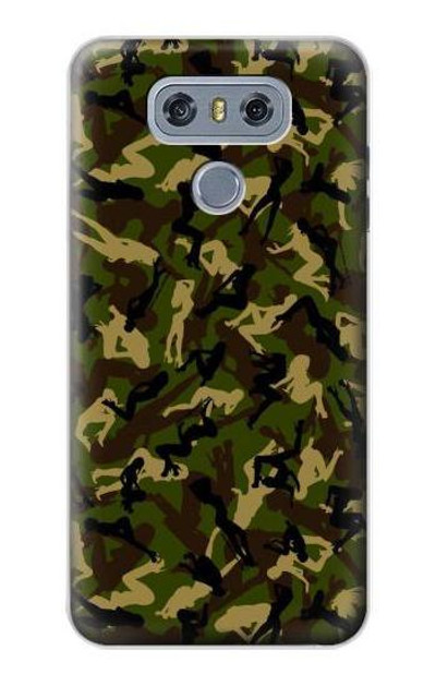 S3356 Sexy Girls Camo Camouflage Case Cover Custodia per LG G6