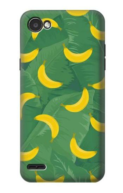 S3286 Banana Fruit Pattern Case Cover Custodia per LG Q6