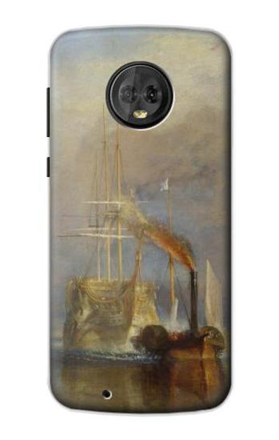 S3338 J. M. W. Turner The Fighting Temeraire Case Cover Custodia per Motorola Moto G6