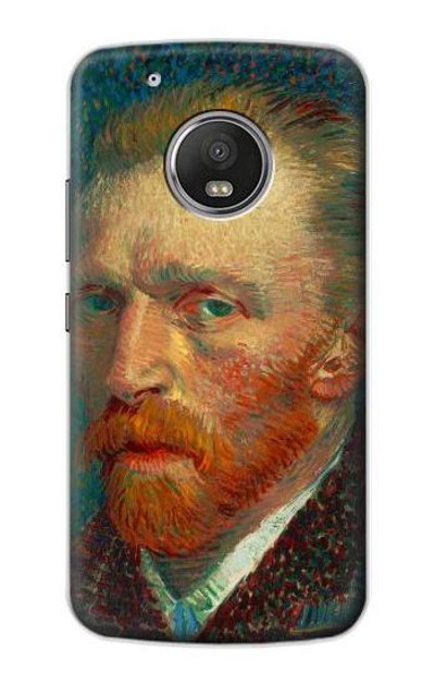 S3335 Vincent Van Gogh Self Portrait Case Cover Custodia per Motorola Moto G5 Plus