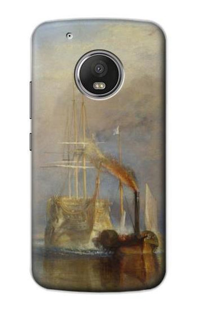 S3338 J. M. W. Turner The Fighting Temeraire Case Cover Custodia per Motorola Moto G5 Plus