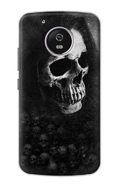 S3333 Death Skull Grim Reaper Case Cover Custodia per Motorola Moto G5