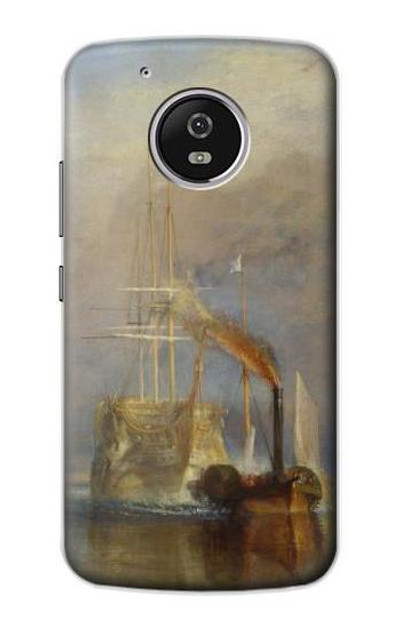 S3338 J. M. W. Turner The Fighting Temeraire Case Cover Custodia per Motorola Moto G5