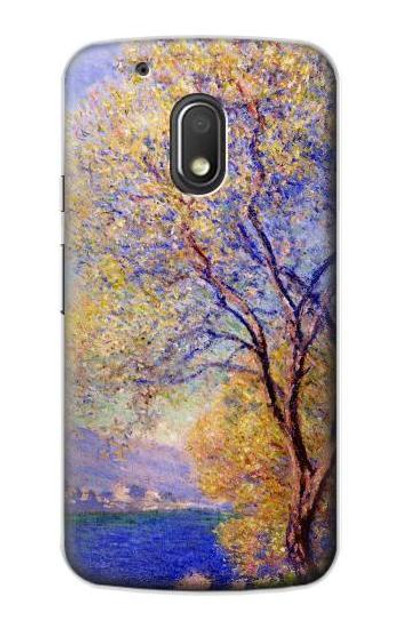 S3339 Claude Monet Antibes Seen from the Salis Gardens Case Cover Custodia per Motorola Moto G4 Play