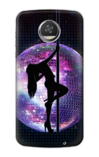 S3284 Sexy Girl Disco Pole Dance Case Cover Custodia per Motorola Moto Z2 Play, Z2 Force