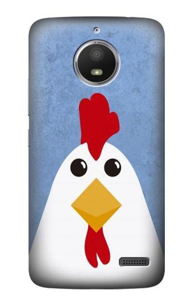 S3254 Chicken Cartoon Case Cover Custodia per Motorola Moto E4