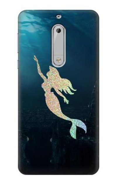 S3250 Mermaid Undersea Case Cover Custodia per Nokia 5