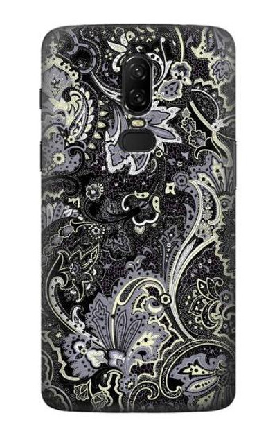 S3251 Batik Flower Pattern Case Cover Custodia per OnePlus 6