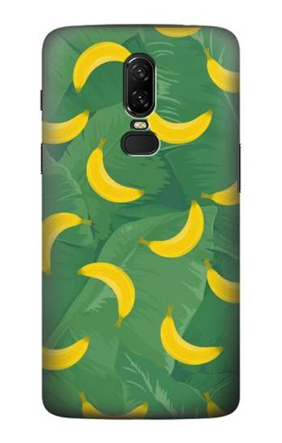 S3286 Banana Fruit Pattern Case Cover Custodia per OnePlus 6