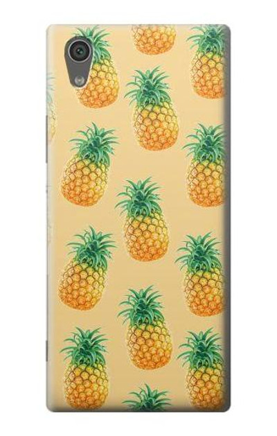 S3258 Pineapple Pattern Case Cover Custodia per Sony Xperia XA1