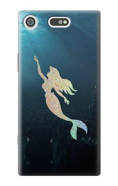 S3250 Mermaid Undersea Case Cover Custodia per Sony Xperia XZ1