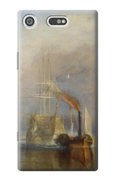 S3338 J. M. W. Turner The Fighting Temeraire Case Cover Custodia per Sony Xperia XZ1