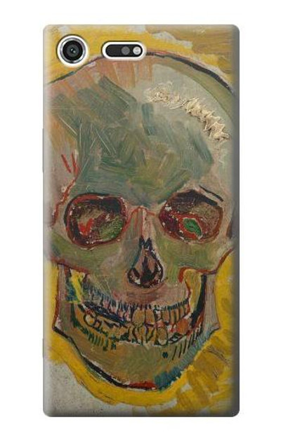 S3359 Vincent Van Gogh Skull Case Cover Custodia per Sony Xperia XZ Premium