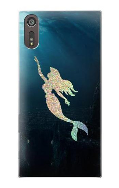 S3250 Mermaid Undersea Case Cover Custodia per Sony Xperia XZ