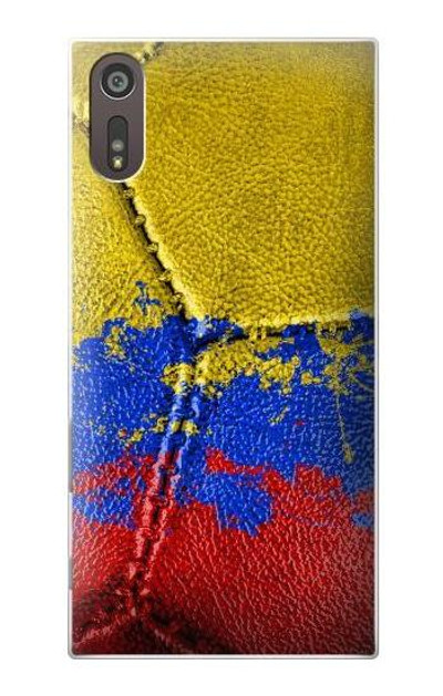 S3306 Colombia Flag Vintage Football Graphic Case Cover Custodia per Sony Xperia XZ