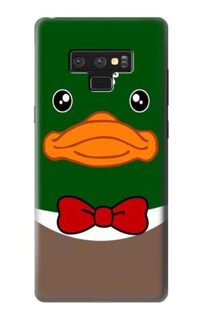 S2762 Green Head Mallard Duck Tuxedo Cartoon Case Cover Custodia per Note 9 Samsung Galaxy Note9