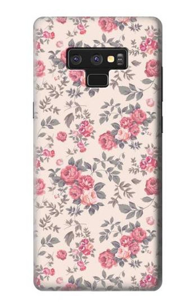 S3095 Vintage Rose Pattern Case Cover Custodia per Note 9 Samsung Galaxy Note9