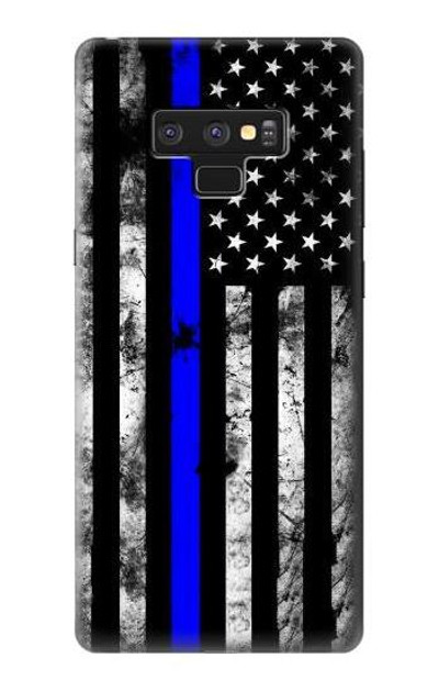 S3244 Thin Blue Line USA Case Cover Custodia per Note 9 Samsung Galaxy Note9