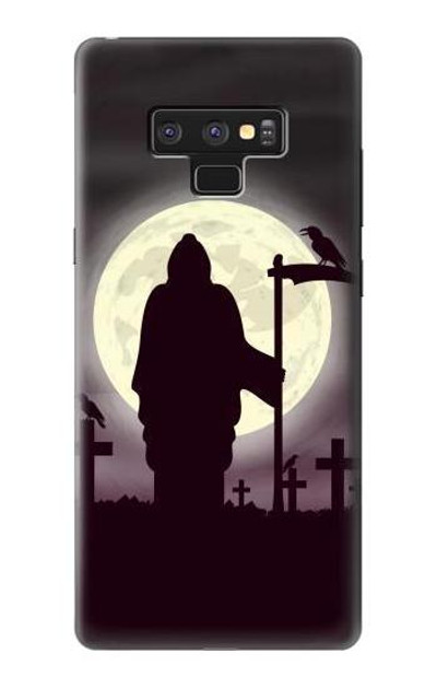 S3262 Grim Reaper Night Moon Cemetery Case Cover Custodia per Note 9 Samsung Galaxy Note9