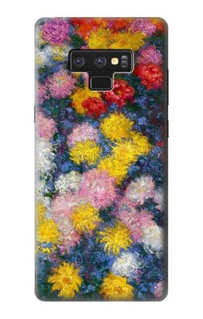 S3342 Claude Monet Chrysanthemums Case Cover Custodia per Note 9 Samsung Galaxy Note9