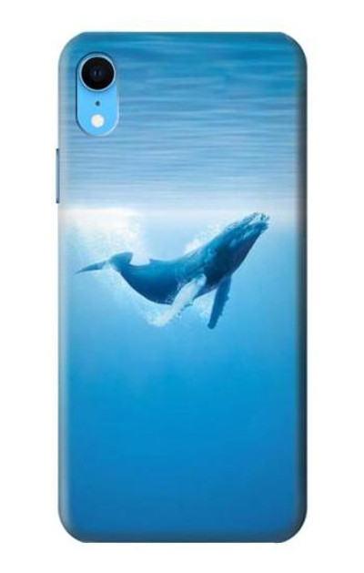 S0843 Blue Whale Case Cover Custodia per iPhone XR